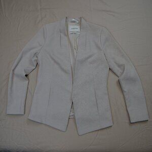 Babaton Beige Power Blazer
